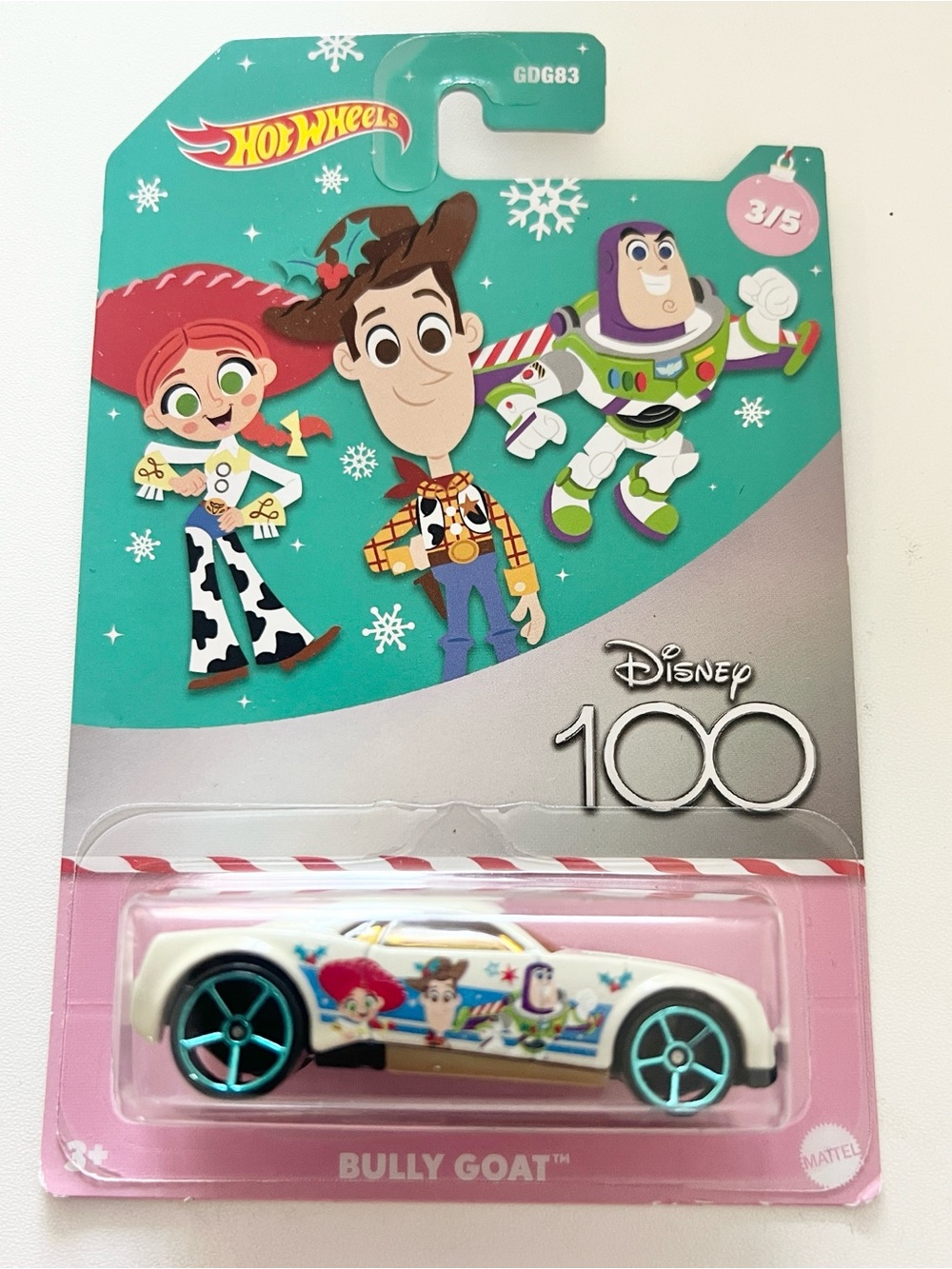 Disney 100 Bully Goat Hot Wheels